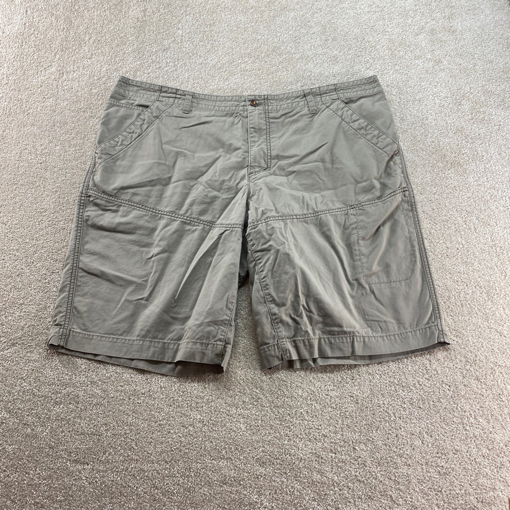 5.11 Tactical Series Shorts Mens 42 Green Cotton Cargo Utility Flat Front